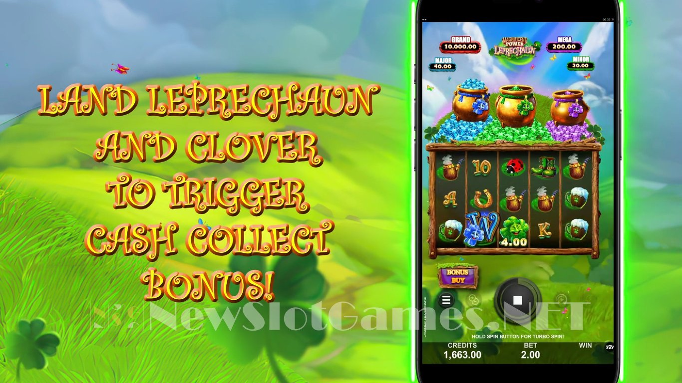 Magnificent Power Leprechaun Slot Demo Image