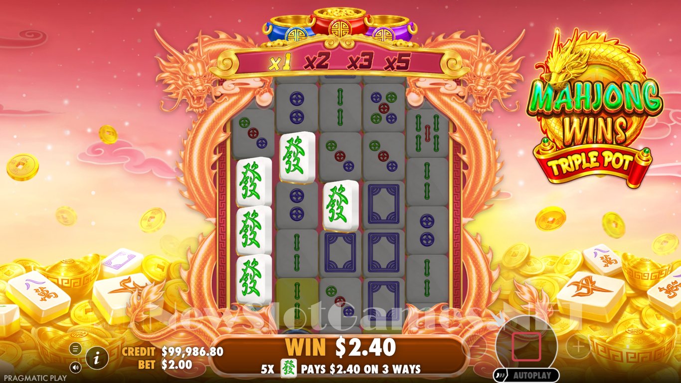 Mahjong Wins Triple Pot Slot Slot Image in Demo - pic. 3