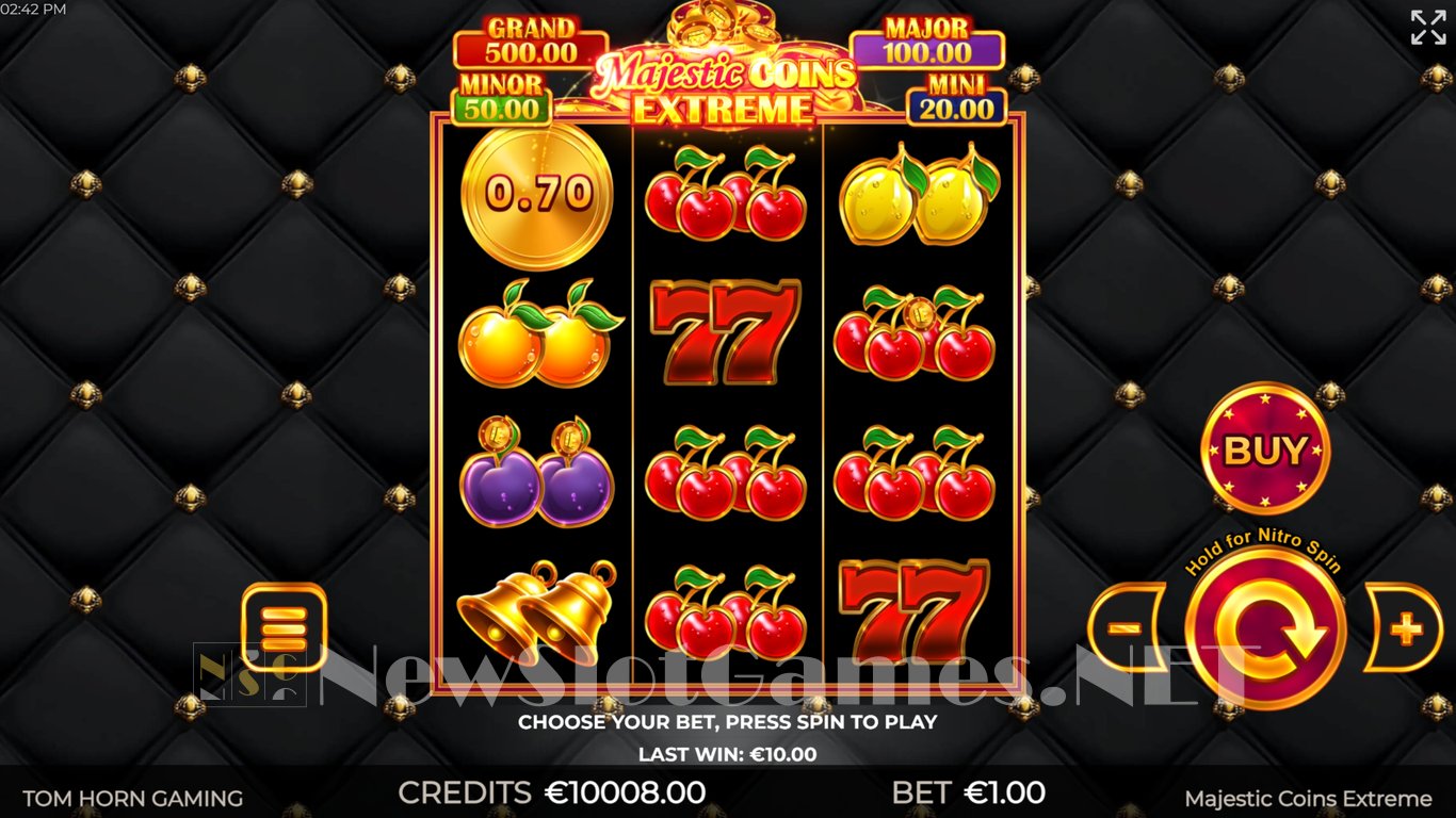 Majestic Coins Extreme Slot Slot Image in Demo - pic. 4