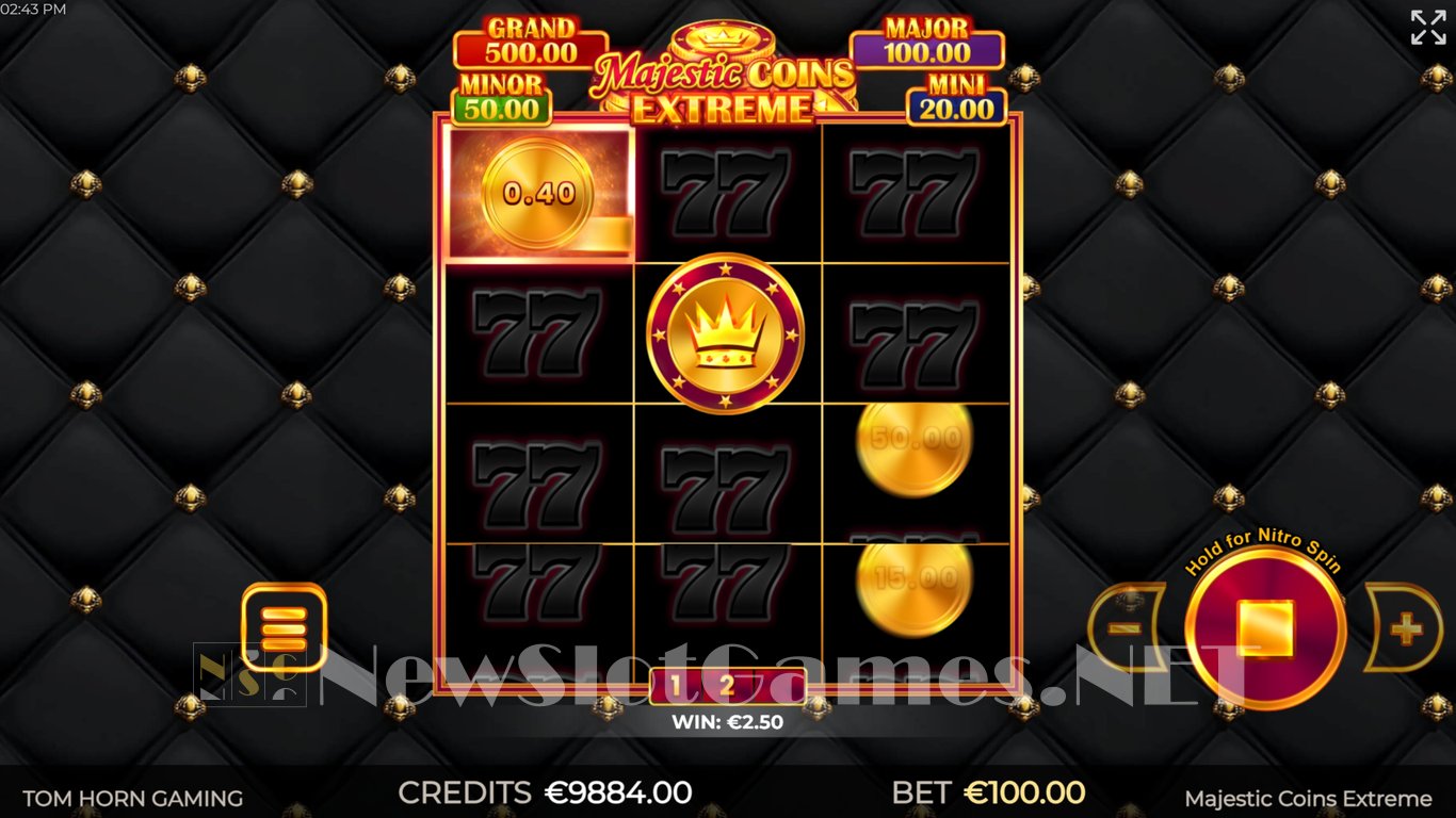 Majestic Coins Extreme Slot Slot Image in Demo - pic. 7