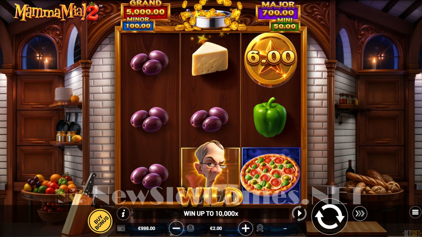 Mamma Mia 2 Slot Demo Image