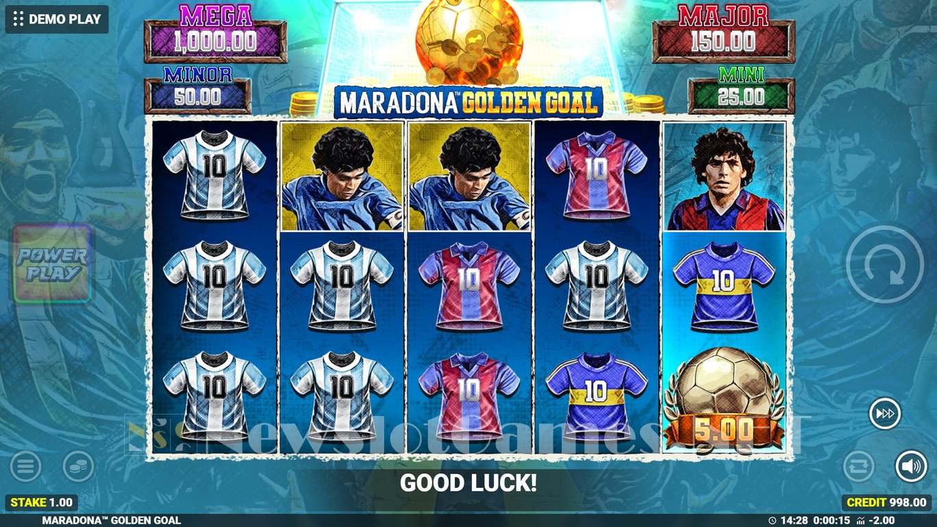 Maradona Golden Goal Slot Slot Image in Demo - pic. 2