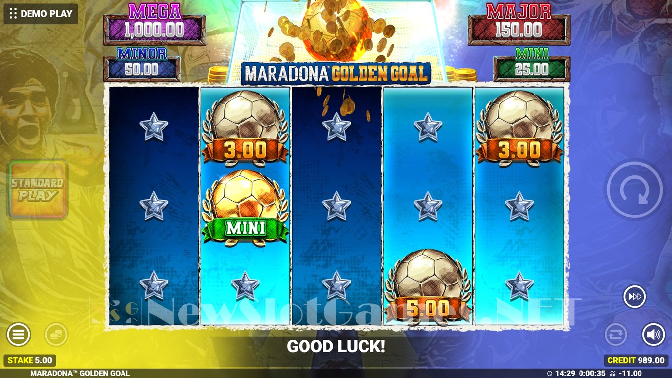 Maradona Golden Goal Slot Slot Image in Demo - pic. 5