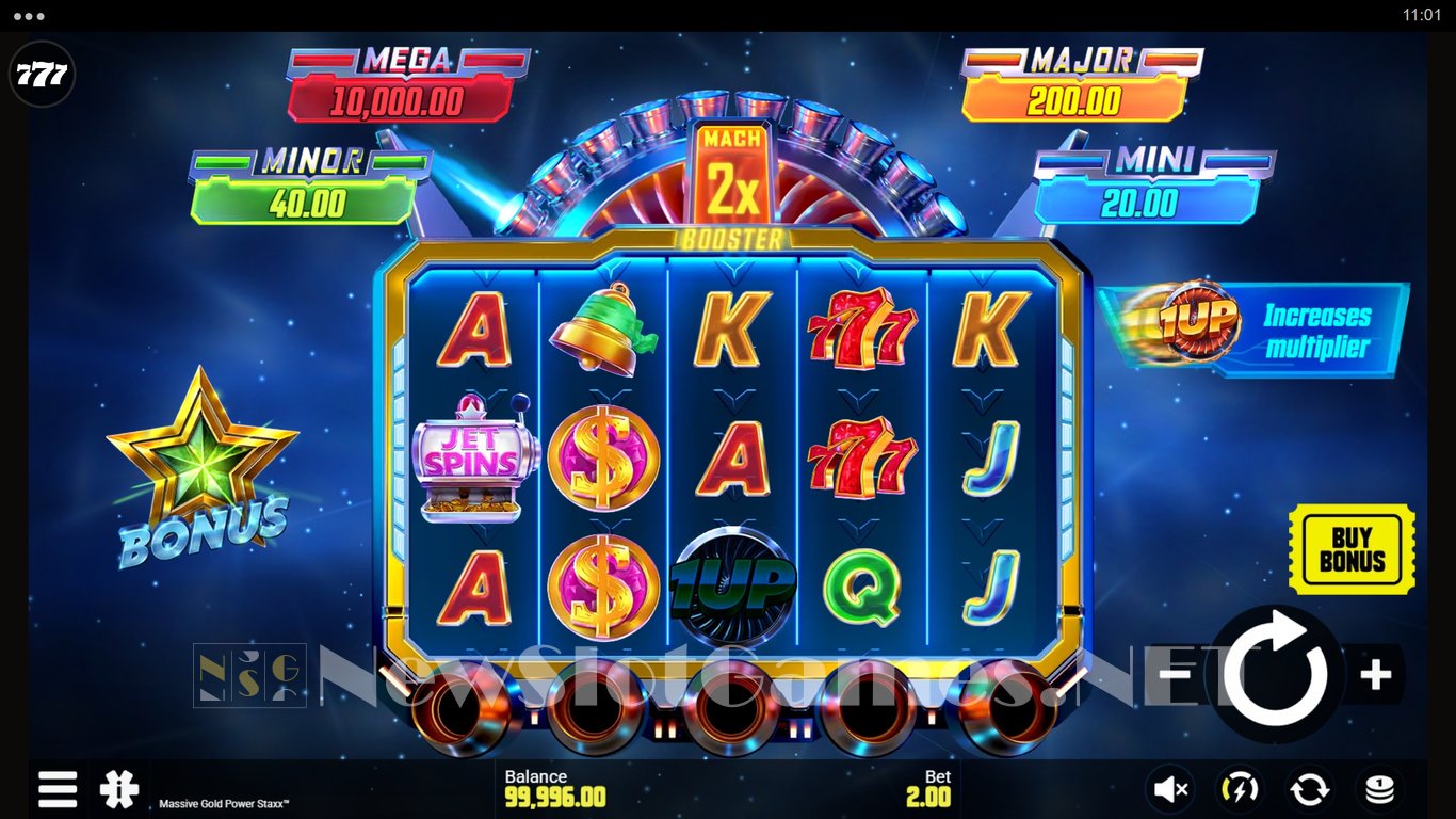 Massive Gold Power Staxx Slot Slot Image in Demo - pic. 2