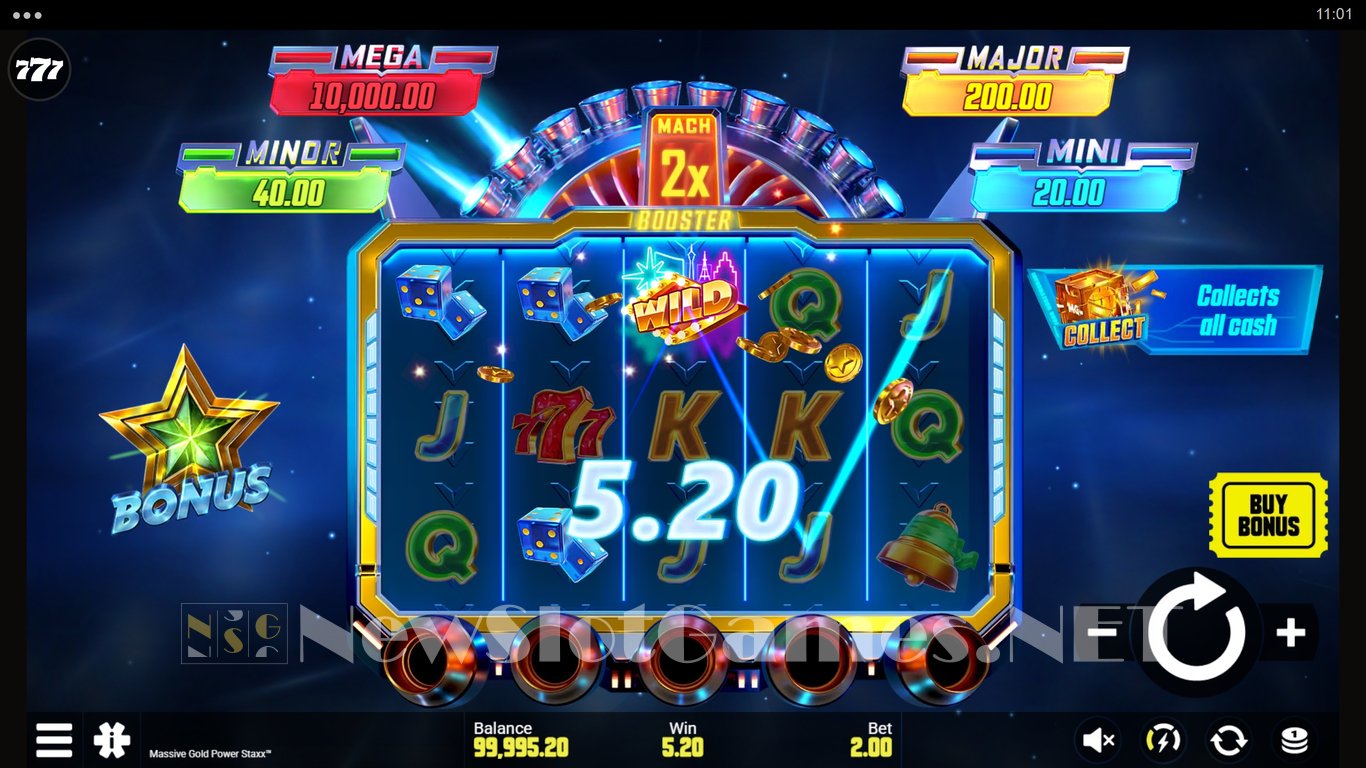 Massive Gold Power Staxx Slot Slot Image in Demo - pic. 3