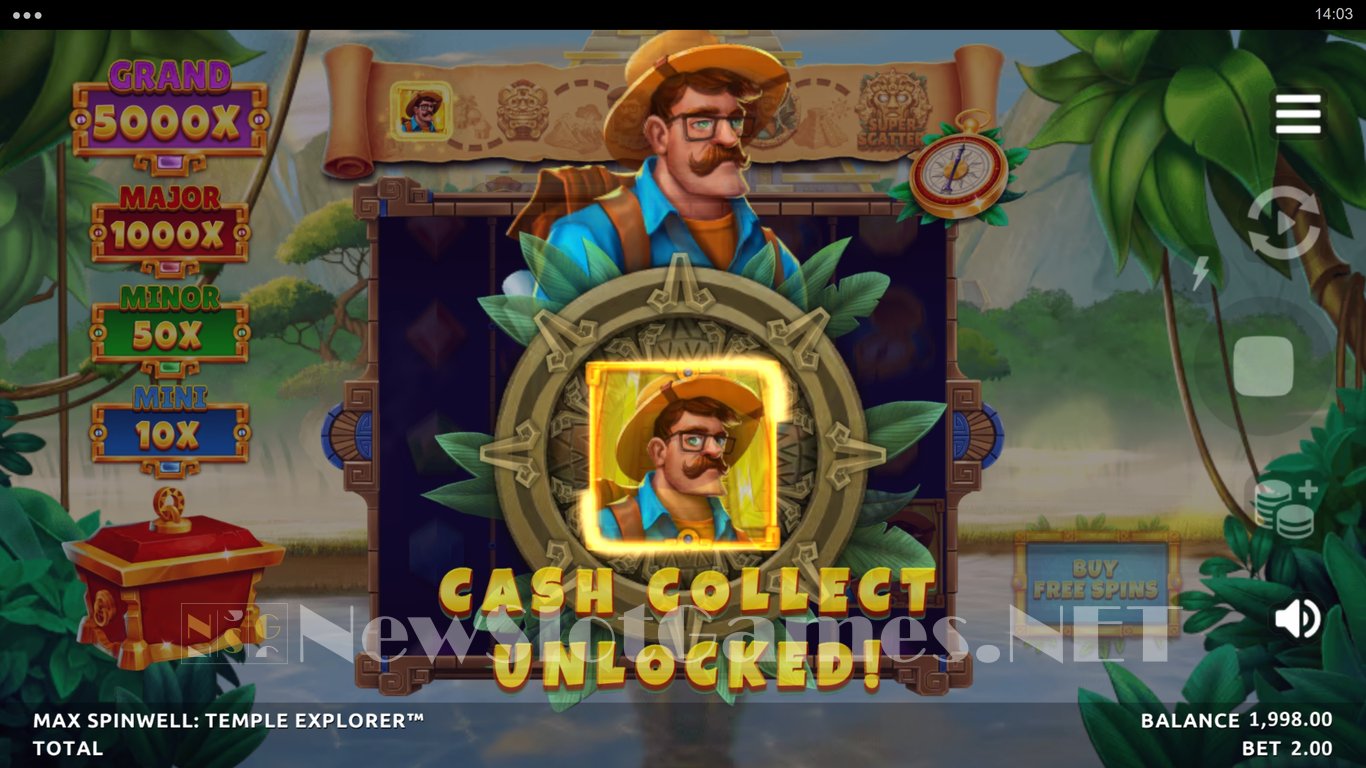 Max Spinwell Temple Explorer Slot Demo Image