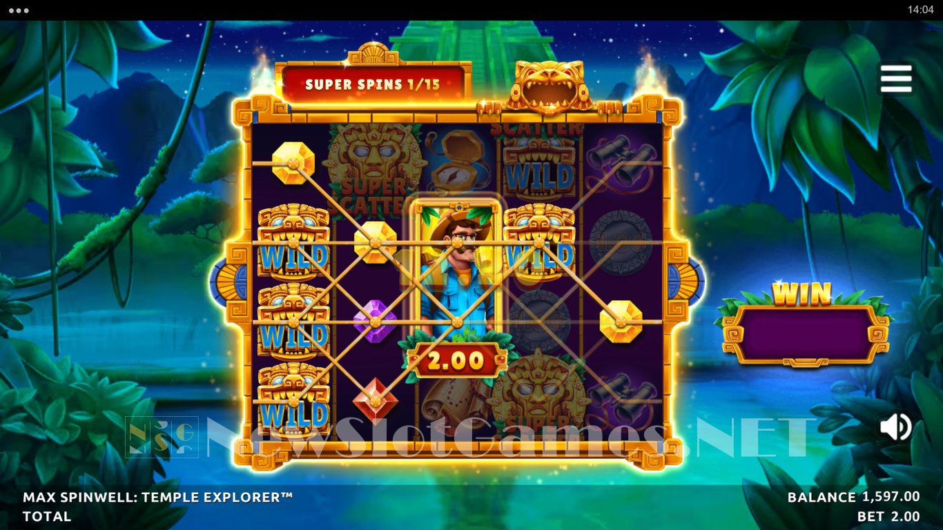 Max Spinwell Temple Explorer Slot Slot Image in Demo - pic. 10