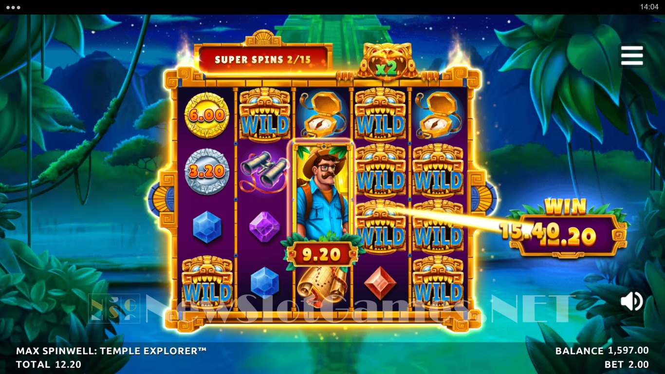 Max Spinwell Temple Explorer Slot Slot Image in Demo - pic. 11