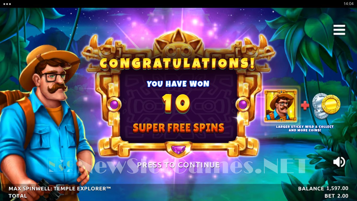 Max Spinwell Temple Explorer Slot Slot Image in Demo - pic. 8