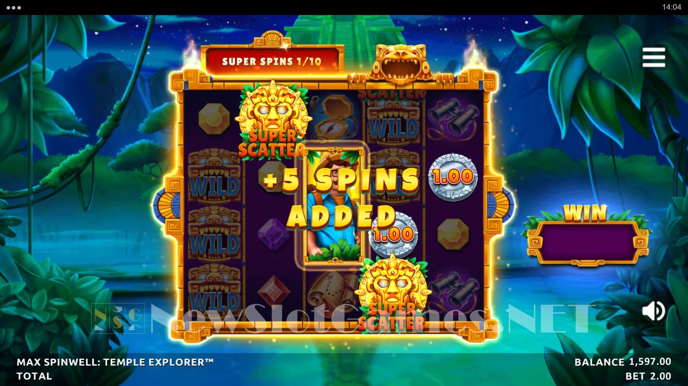 Max Spinwell Temple Explorer Slot Slot Image in Demo - pic. 9