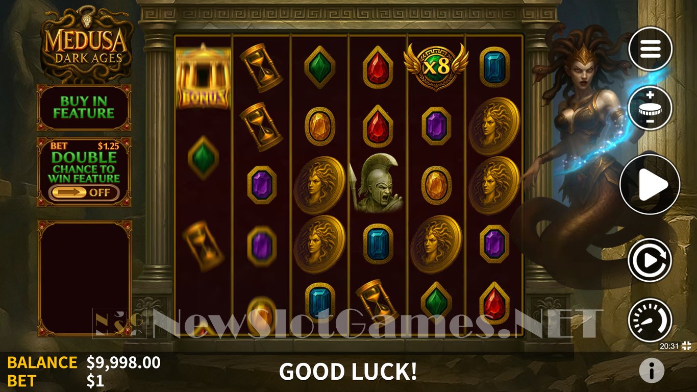 Medusa Dark Ages Slot Demo Image