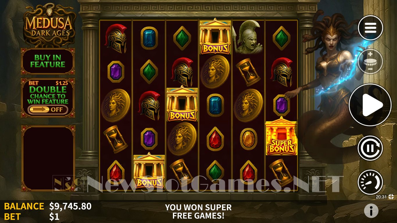 Medusa Dark Ages Slot Slot Image in Demo - pic. 6