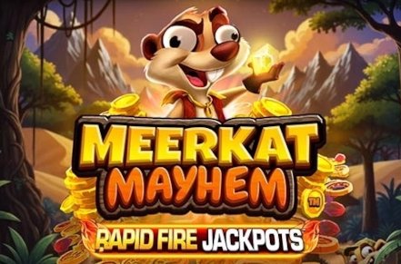 Meerkat Mayhem Slot Logo