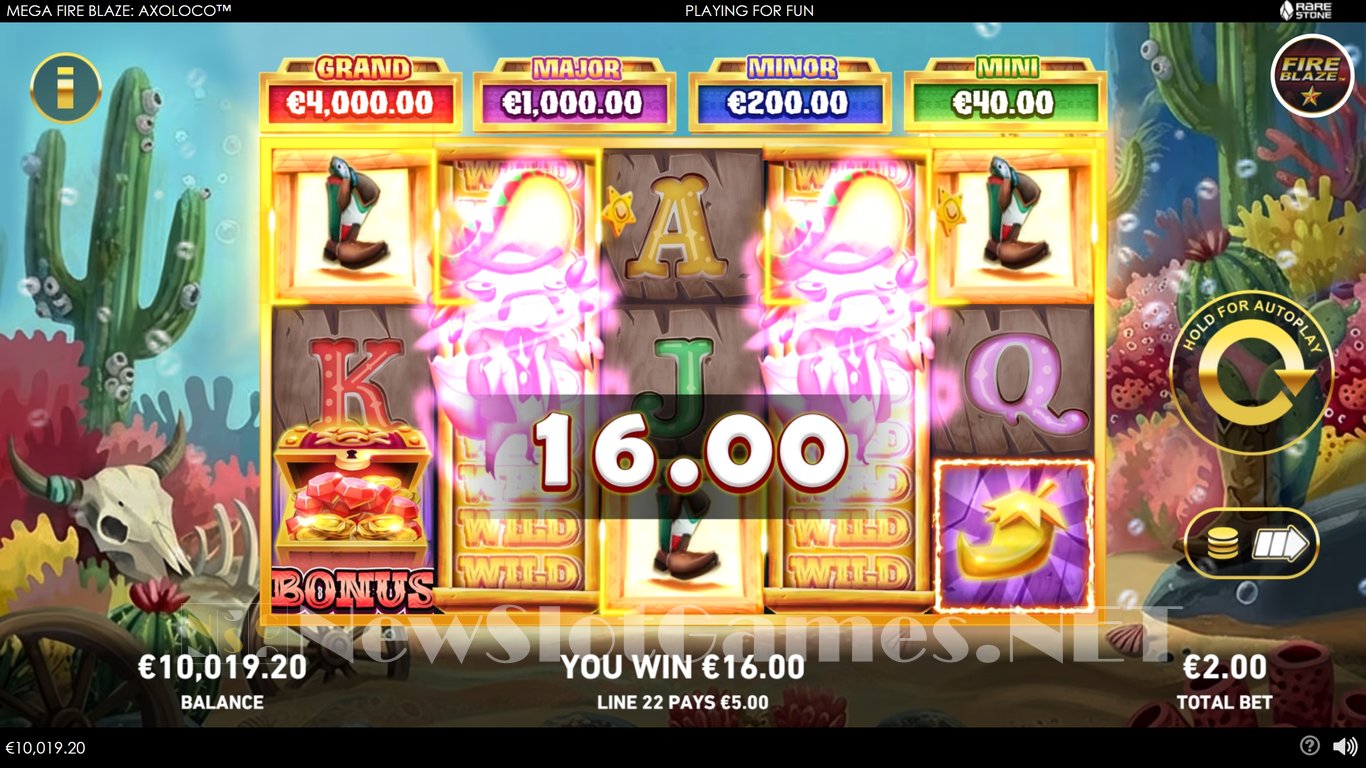 Mega Fire Blaze Axoloco Slot Slot Image in Demo - pic. 4