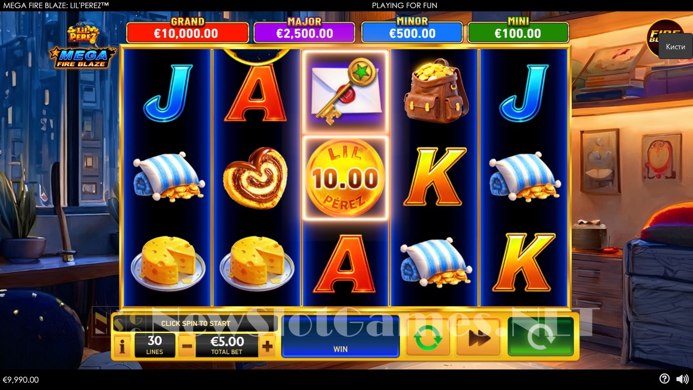Mega Fire Blaze LilPerez Slot Slot Image in Demo - pic. 2