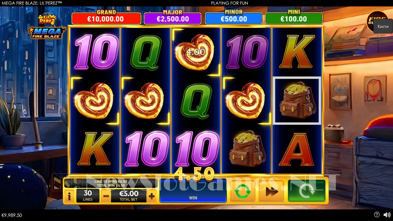 Mega Fire Blaze LilPerez Slot Slot Image in Demo - pic. 3