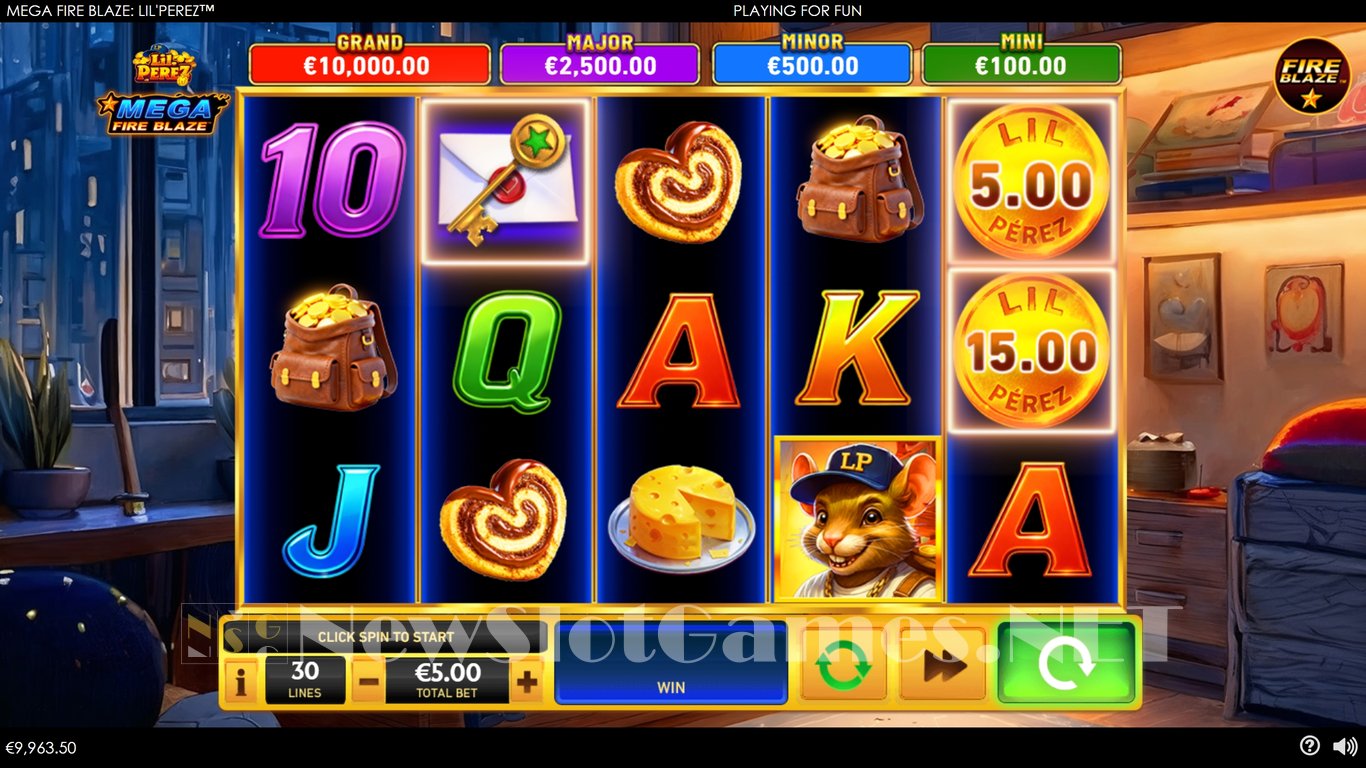 Mega Fire Blaze LilPerez Slot Slot Image in Demo - pic. 5