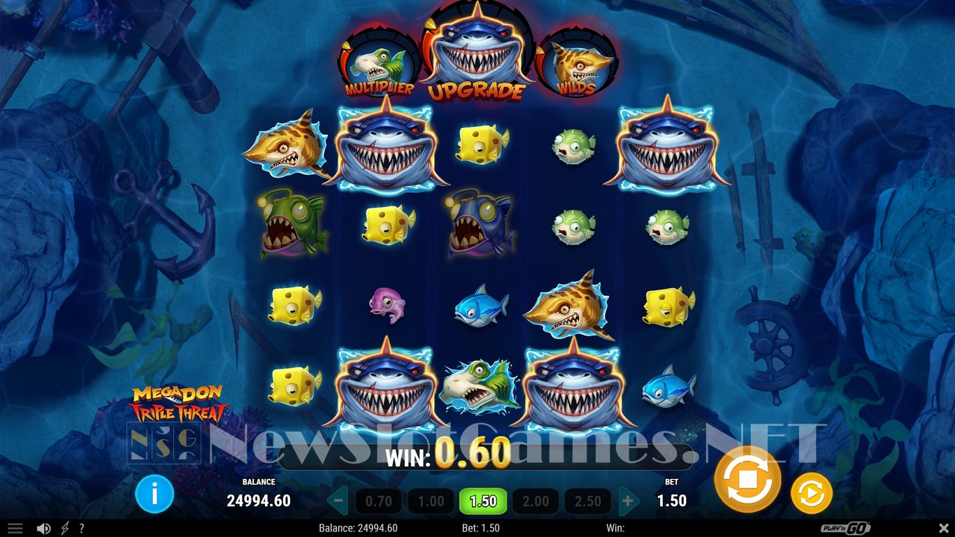 Megadon Triple Threat Slot Slot Image in Demo - pic. 3