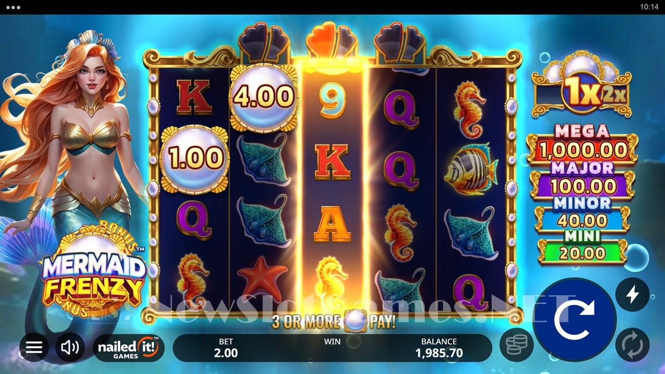 Mermaid Frenzy Slot Slot Image in Demo - pic. 4