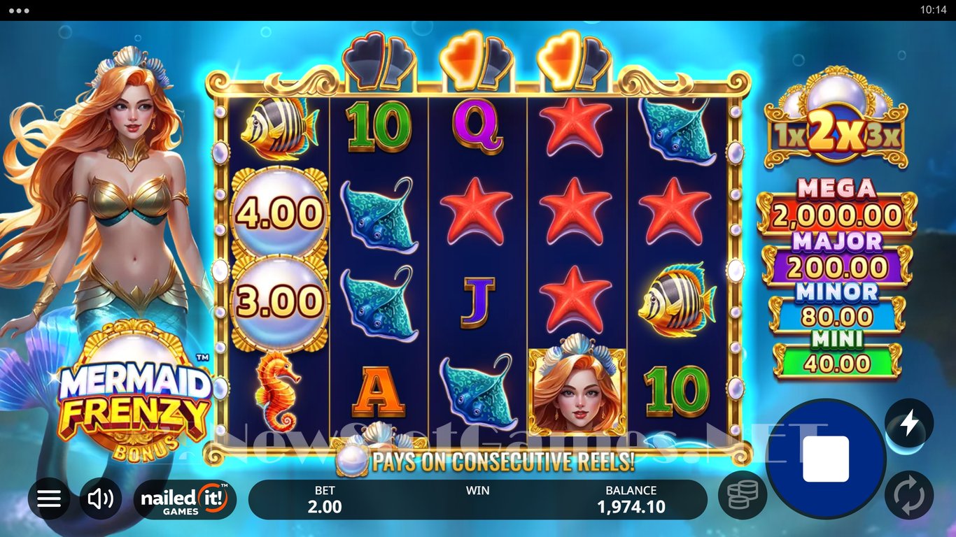 Mermaid Frenzy Slot Slot Image in Demo - pic. 5