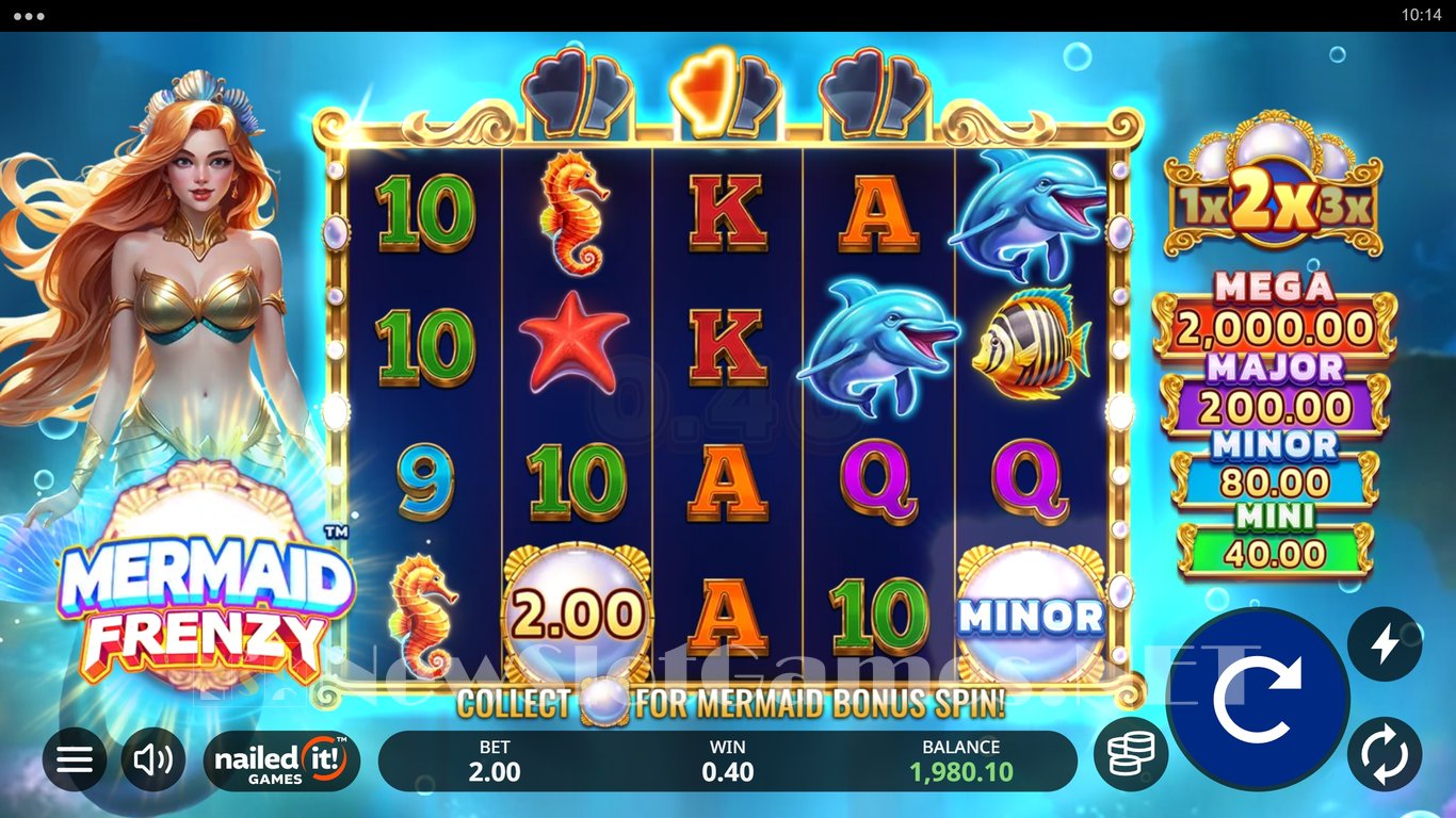 Mermaid Frenzy Slot Slot Image in Demo - pic. 6
