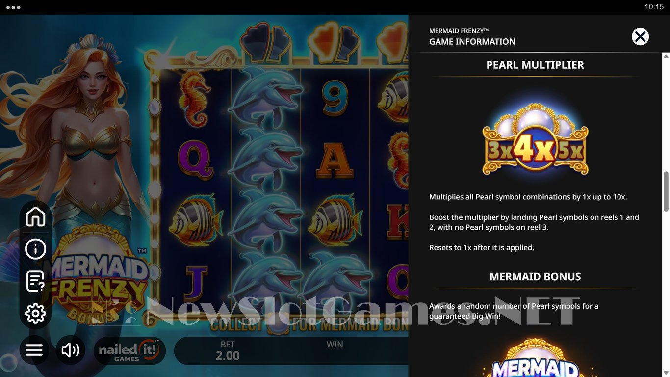 Mermaid Frenzy Slot Slot Image in Demo - pic. 8