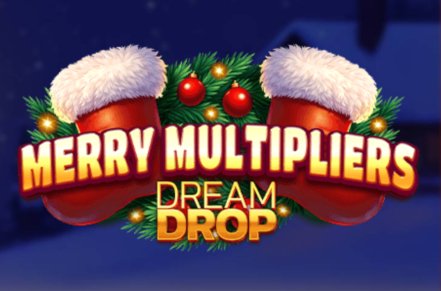 Merry Multipliers Dream Drop Slot Logo