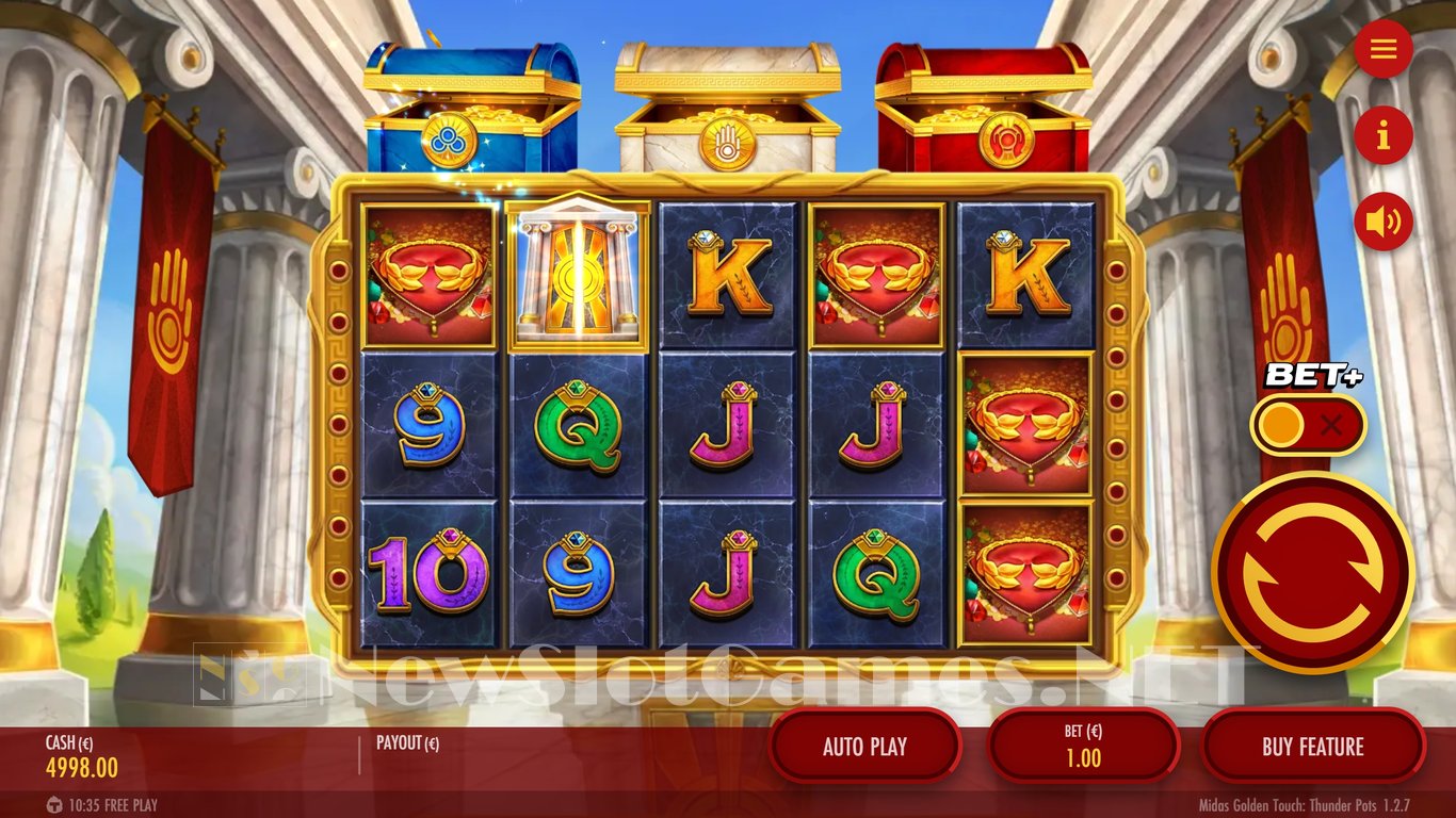 Midas Golden Touch Thunder Pots Slot Slot Image in Demo - pic. 2