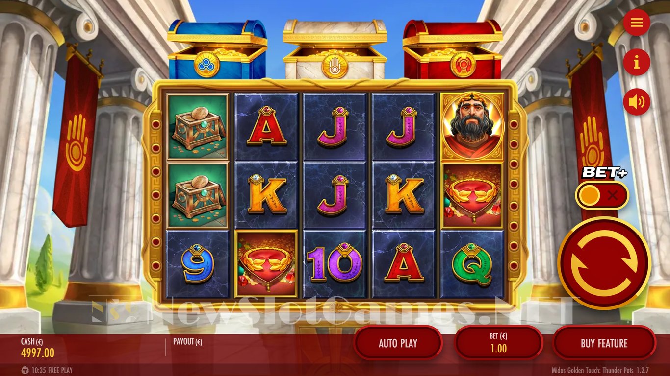 Midas Golden Touch Thunder Pots Slot Slot Image in Demo - pic. 3