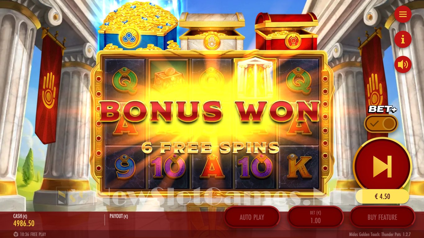 Midas Golden Touch Thunder Pots Slot Slot Image in Demo - pic. 6