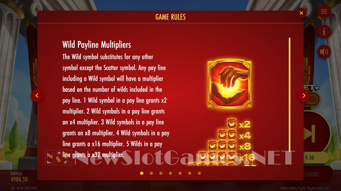 Midas Golden Touch Thunder Pots Slot Slot Image in Demo - pic. 7