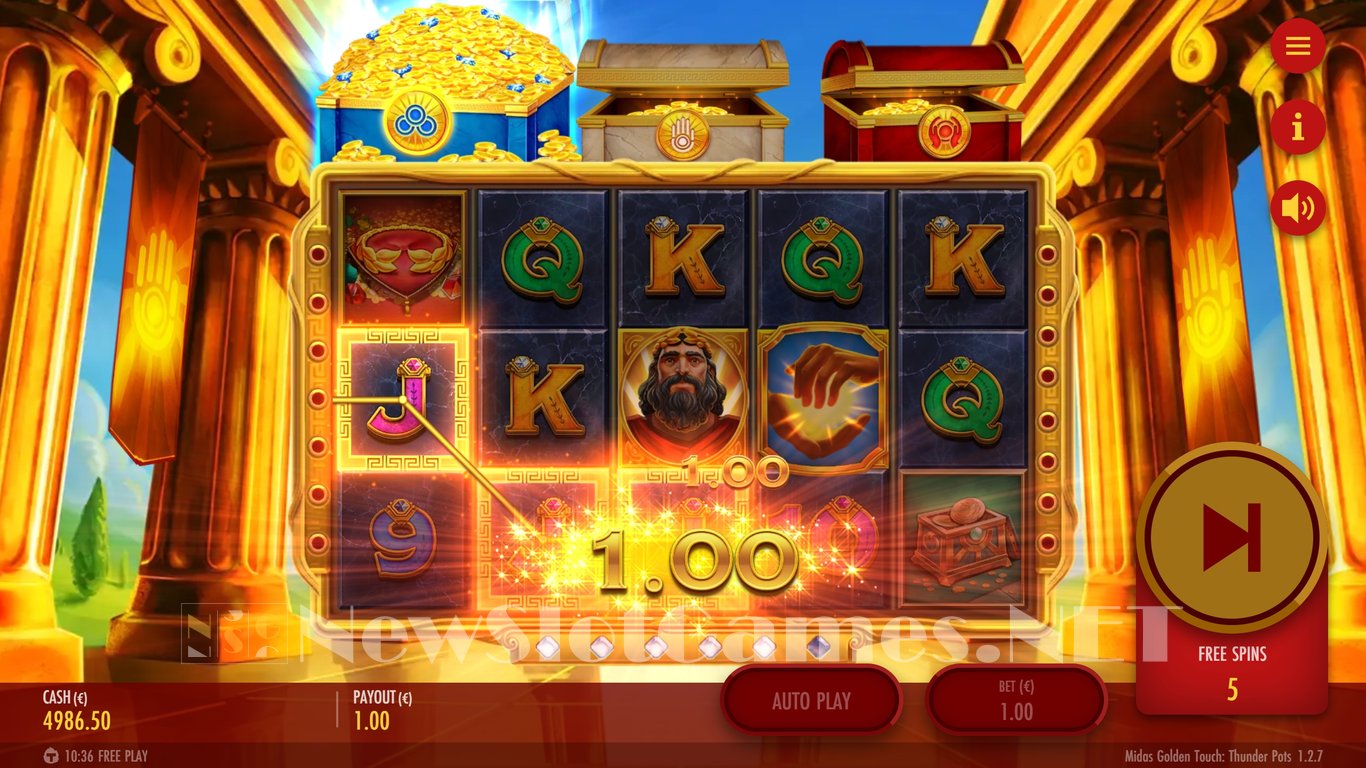 Midas Golden Touch Thunder Pots Slot Slot Image in Demo - pic. 8