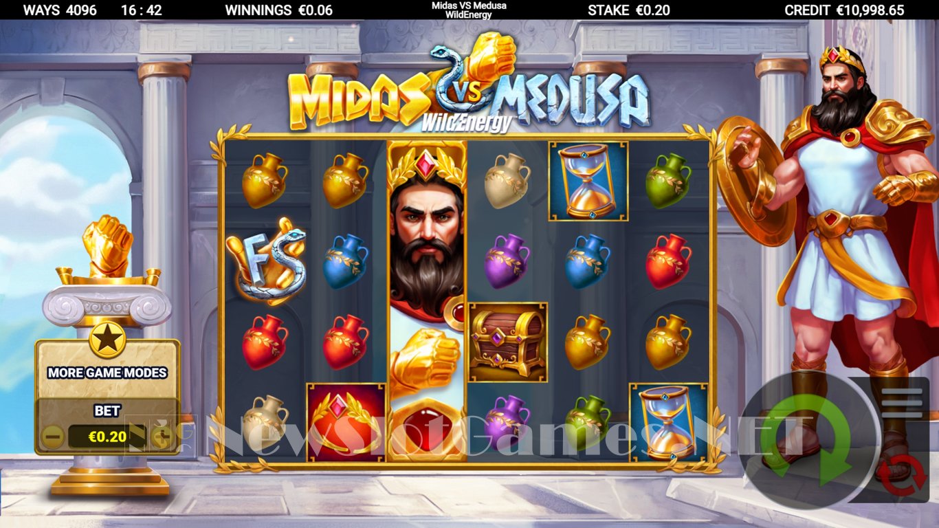 Midas VS Medusa WildEnergy Slot Slot Image in Demo - pic. 3