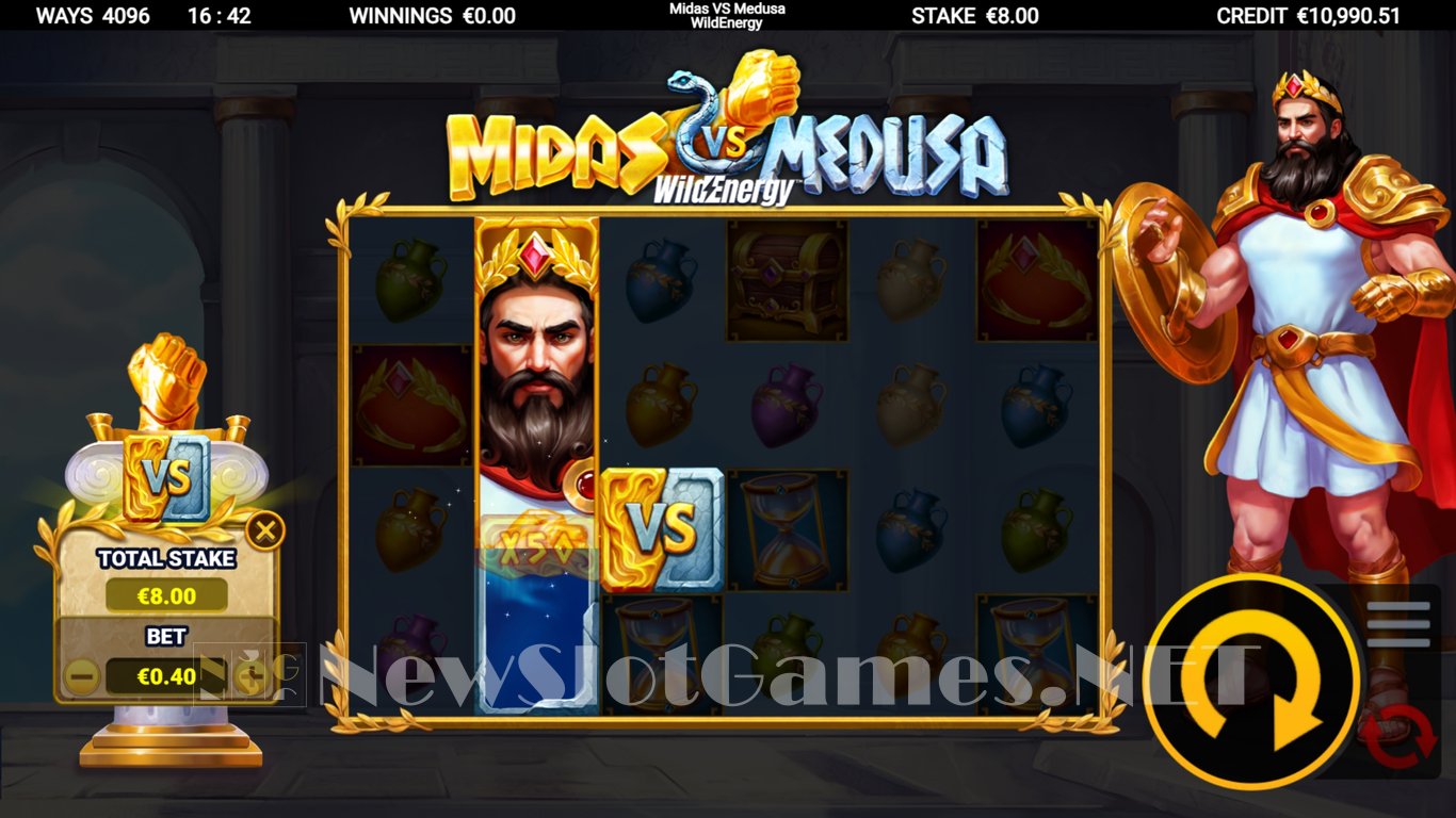 Midas VS Medusa WildEnergy Slot Slot Image in Demo - pic. 8