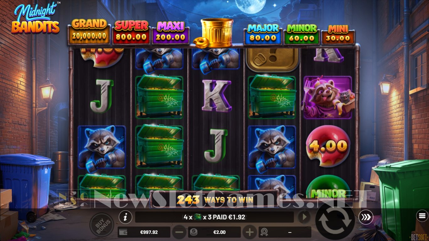Midnight Bandits Slot Demo Image