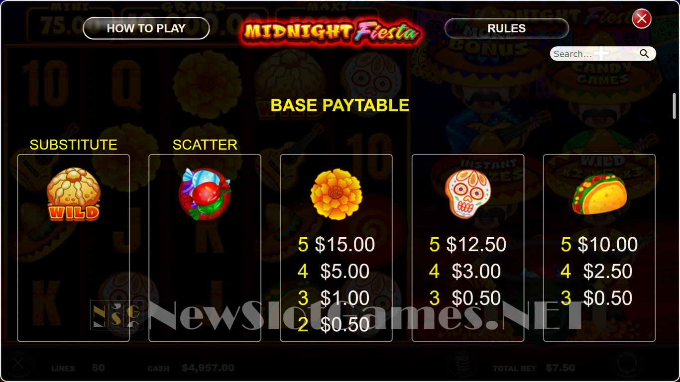 Midnight Fiesta Slot Slot Image in Demo - pic. 5