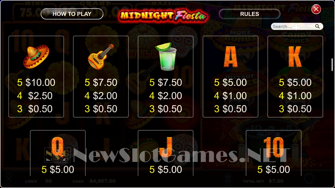 Midnight Fiesta Slot Slot Image in Demo - pic. 6
