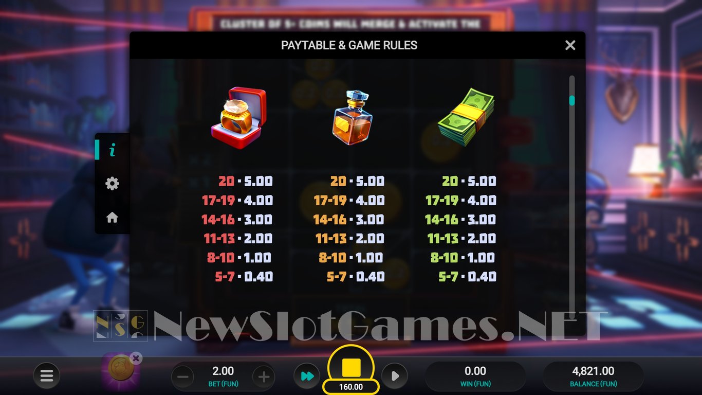 Midnight Marauder ClusterBreaker Slot Slot Image in Demo - pic. 9