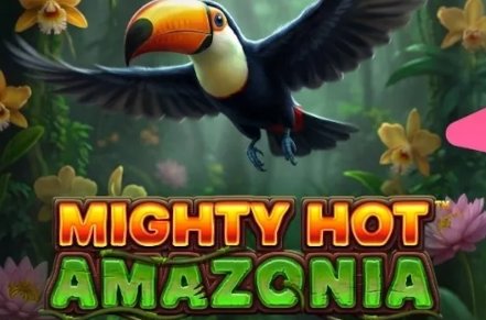 Mighty Hot Amazonia Slot Logo