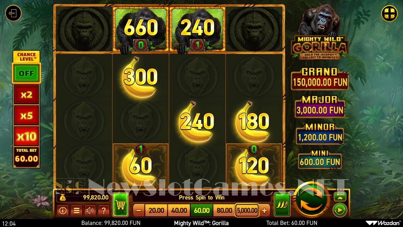 Mighty Wild Gorilla Slot Slot Image in Demo - pic. 3
