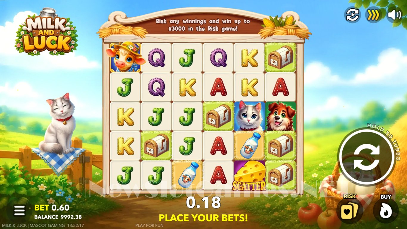 Milk and Luck Slot Slot Image in Demo - pic. 2