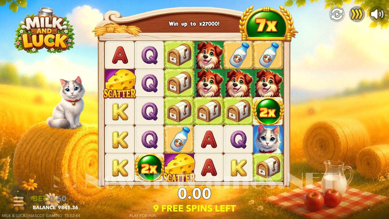 Milk and Luck Slot Slot Image in Demo - pic. 6