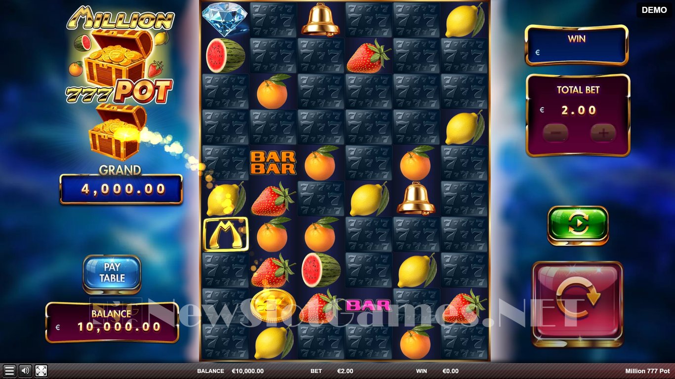 Million 777 Pot Slot Slot Image in Demo - pic. 2