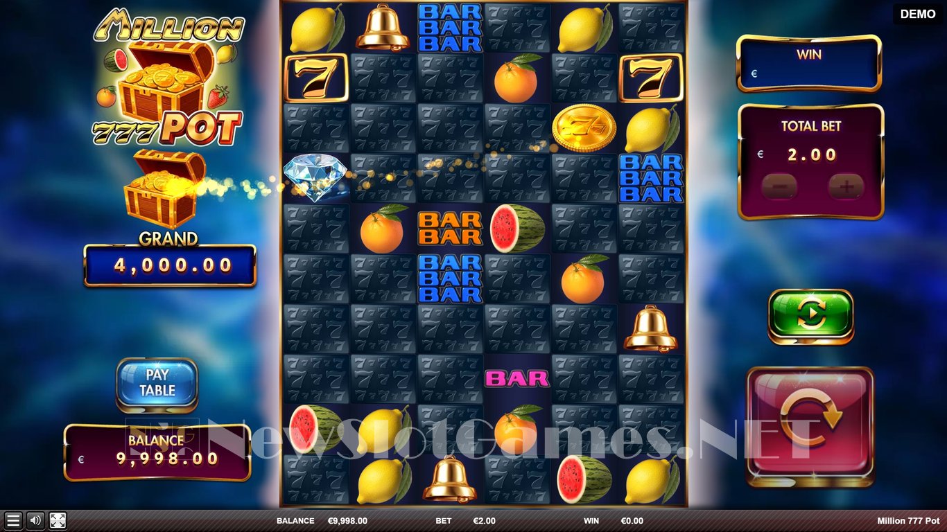Million 777 Pot Slot Slot Image in Demo - pic. 3