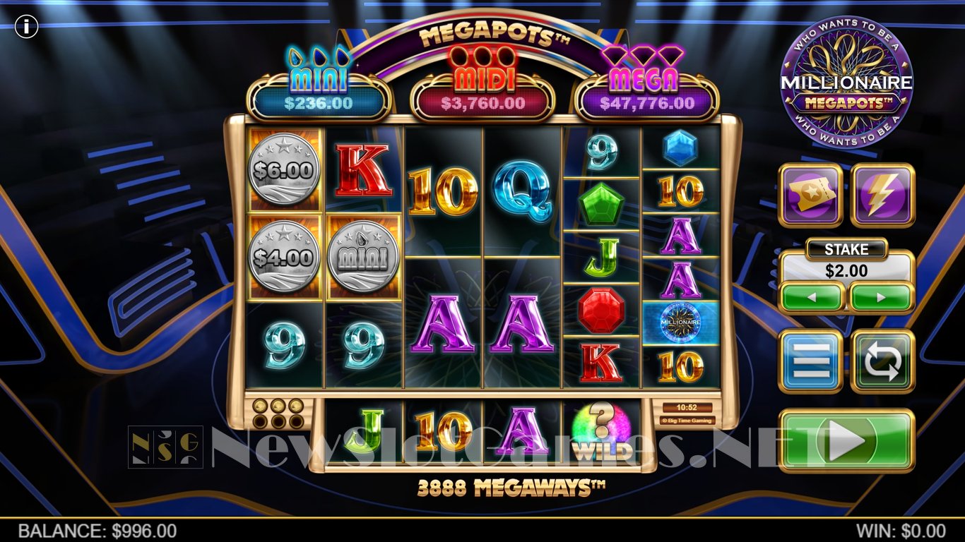 Millionaire Megapots Slot Slot Image in Demo - pic. 2
