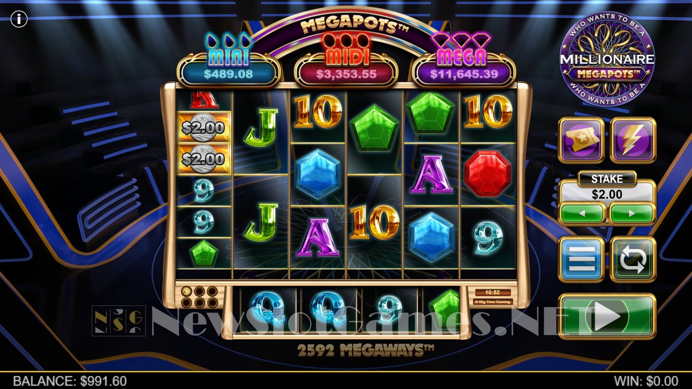 Millionaire Megapots Slot Slot Image in Demo - pic. 3