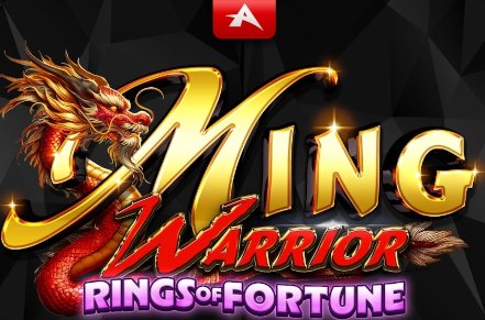 Ming Warrior Rings of Fortune Slot Logo