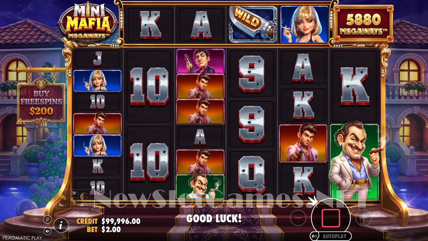 Mini Mafia Megaways Slot Slot Image in Demo - pic. 2