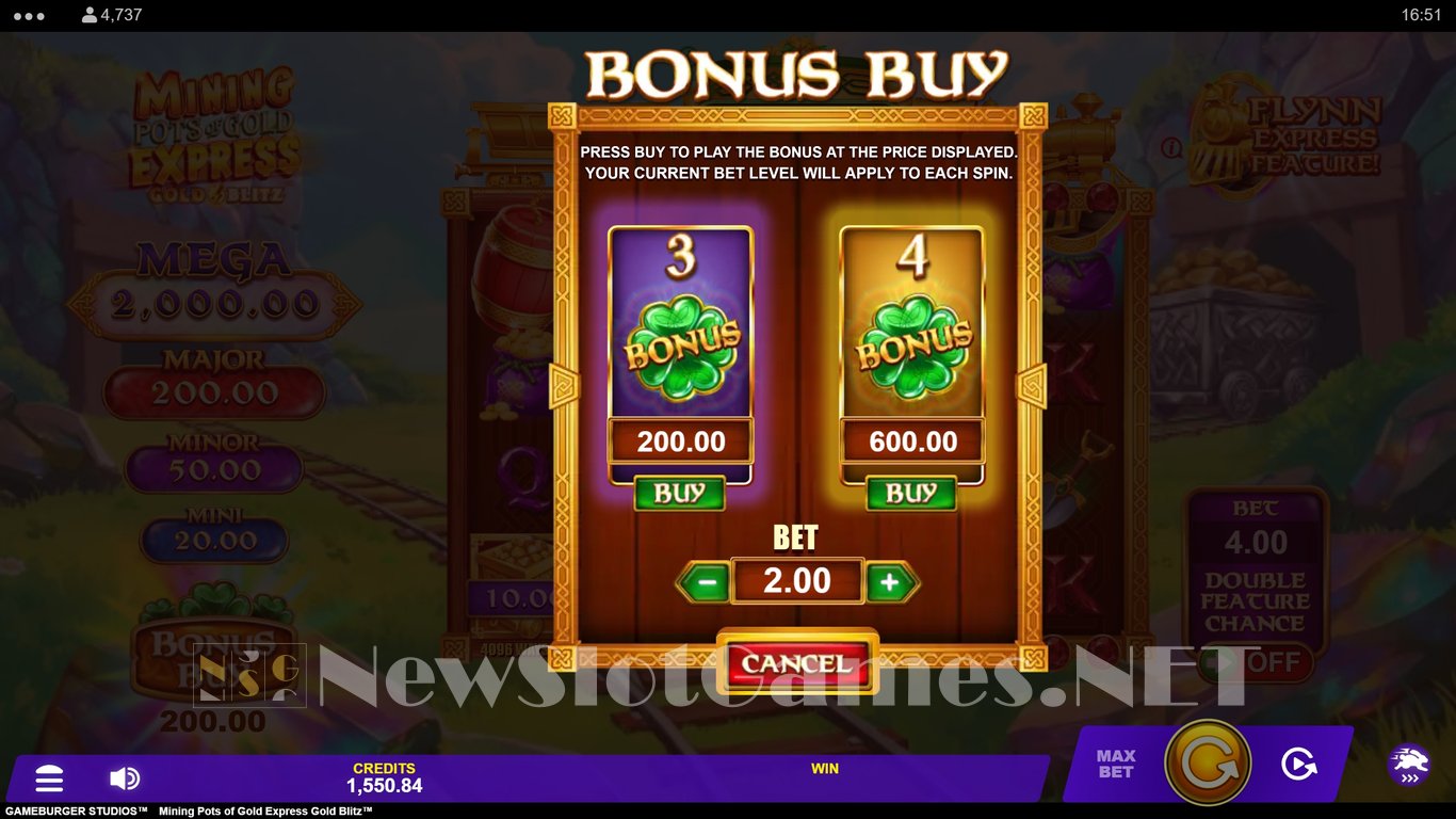 Mining Pots of Gold Express Gold Blitz Slot Slot Image in Demo - pic. 6