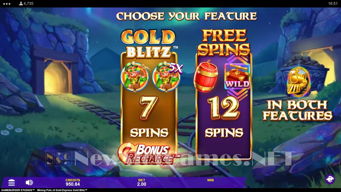 Mining Pots of Gold Express Gold Blitz Slot Slot Image in Demo - pic. 7